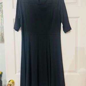 Chic Black Midi Dress